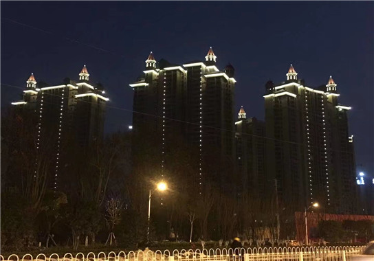 聯泰香域水岸亮化